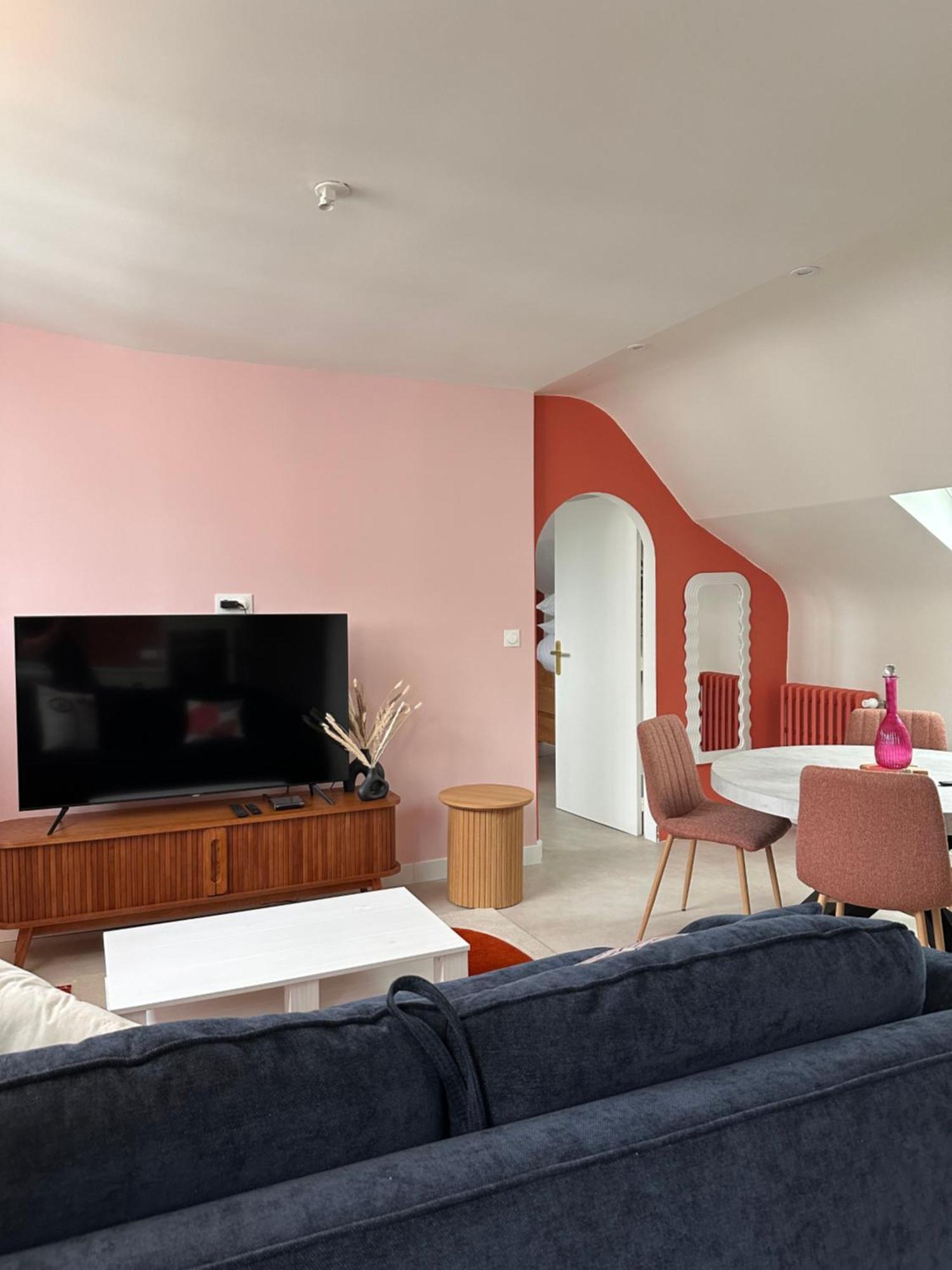 Grand Appartement Ultra Moderne Plein Centre, Plage A Pieds, Avec Parking Concarneau Bagian luar foto